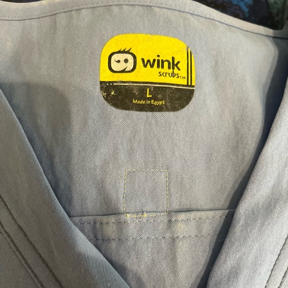 WonderWink Scrub Top Sz L - Picture 3 of 3